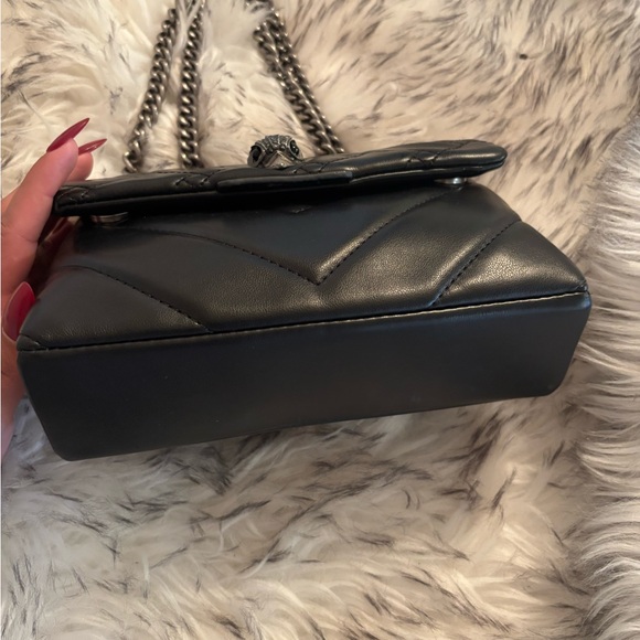 Kurt Geiger Black Quilted Shoulder Bag - Picture 2 of 6